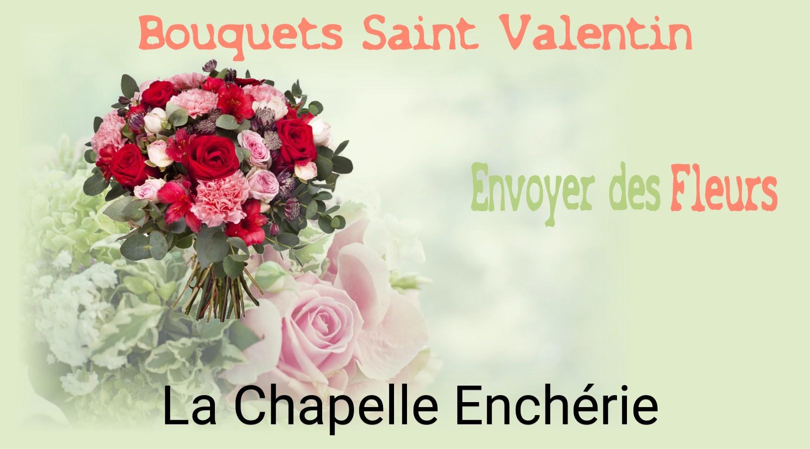 Roses de Saint-Valentin livrées à La Chapelle-Enchérie
